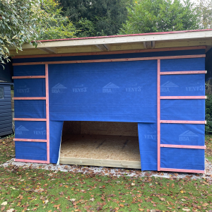 SIPs Studio with External Membrane and Battens