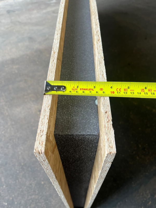 3.0m x 1.2m x 97mm SIPs Panel
